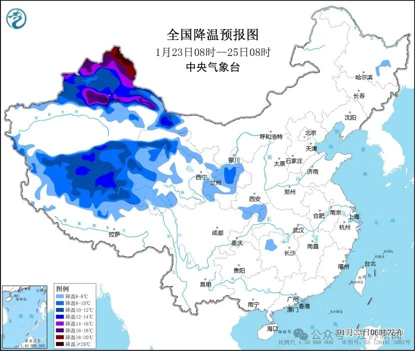 春节前，安徽将迎大范围雨雪＋寒潮