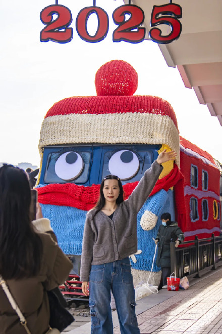 可爱！穿上毛衣的火车有多萌