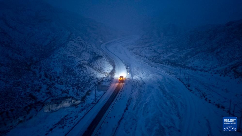 甘肃多地迎来降雪