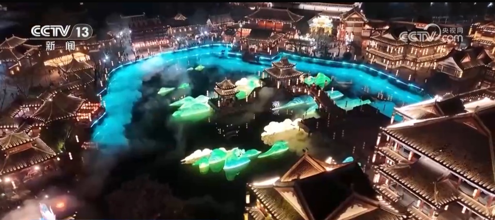 各地张灯结彩开启“春节模式” 处处洋溢着节日喜庆气氛