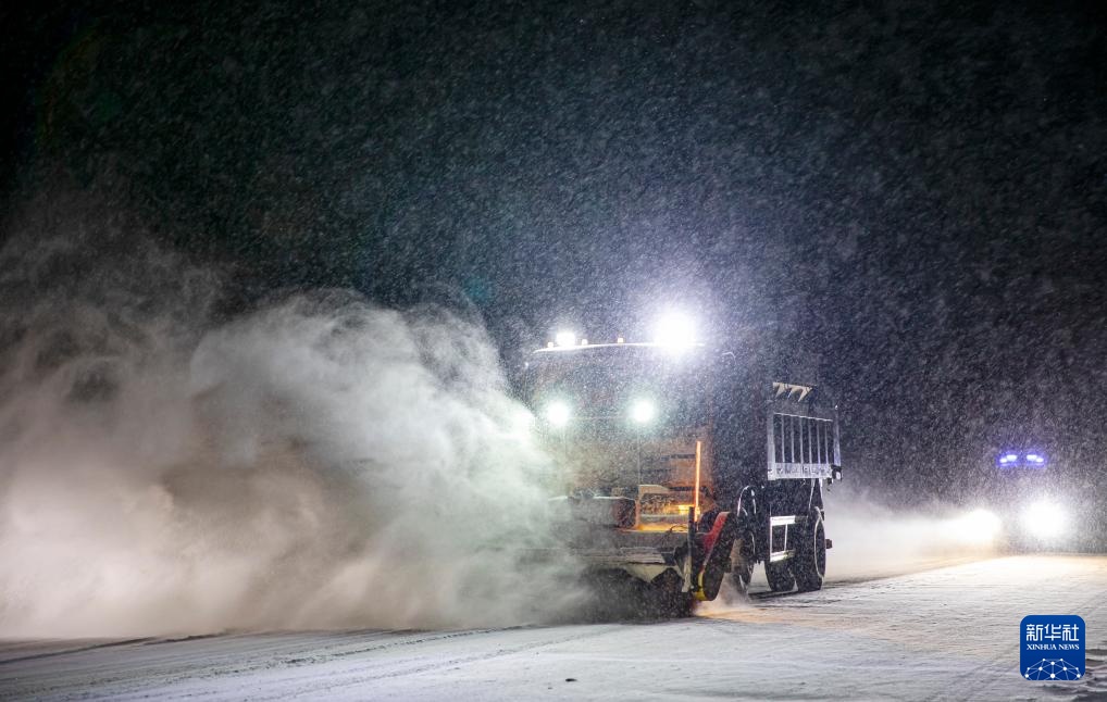 甘肃多地迎来降雪