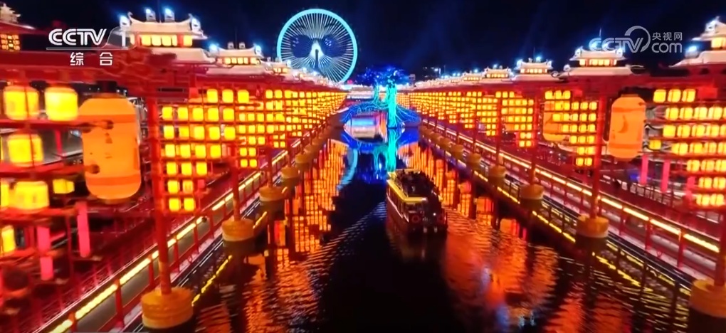 各地张灯结彩开启“春节模式” 处处洋溢着节日喜庆气氛