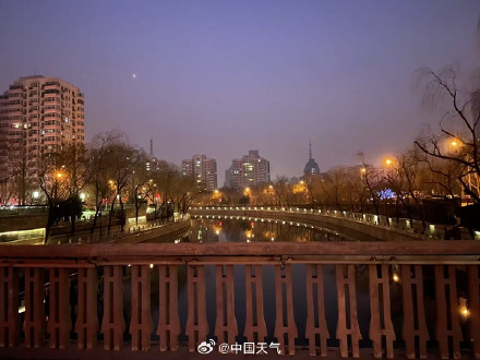 北京今天夜间至明天有降雪大风降温过程 明天最低气温降至-10℃