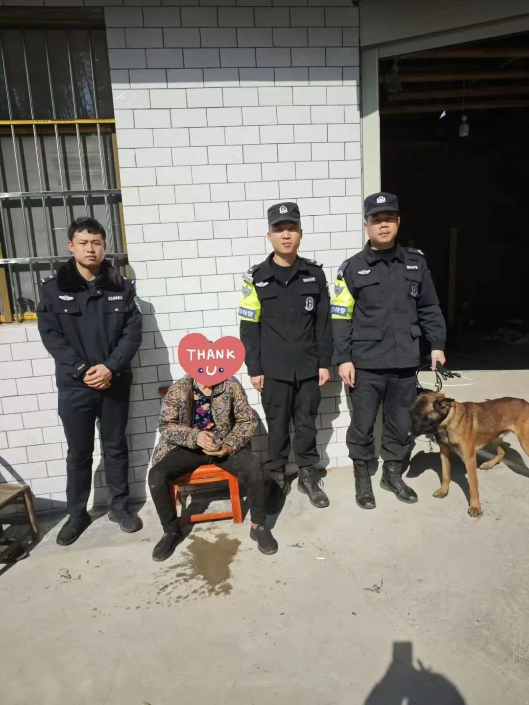 长沙警犬“嗷天”，立功！