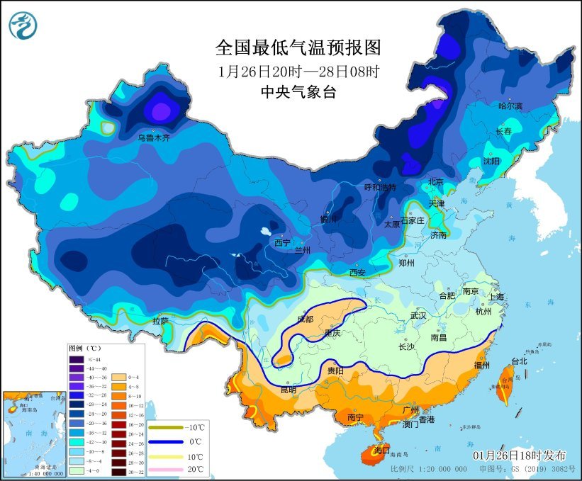 寒潮蓝色预警：内蒙古河北陕西等地部分地区降温可达12℃以上