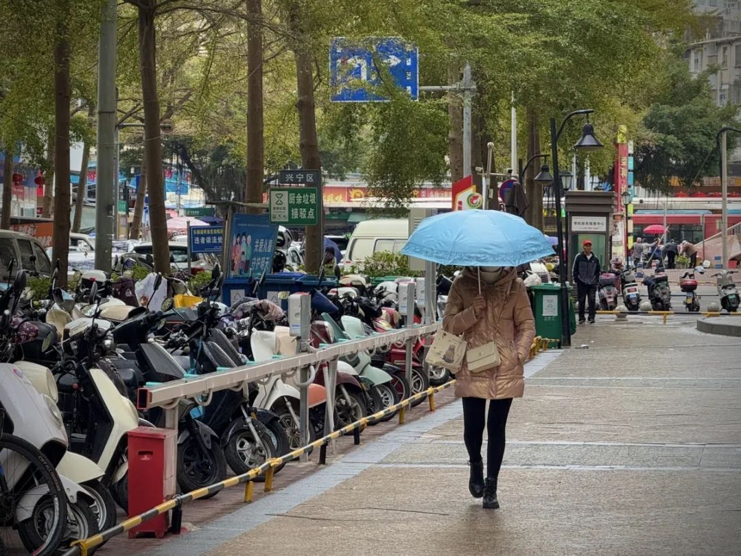 寒潮席卷广西，带来降温降雨+大风！接下来气温还要降！