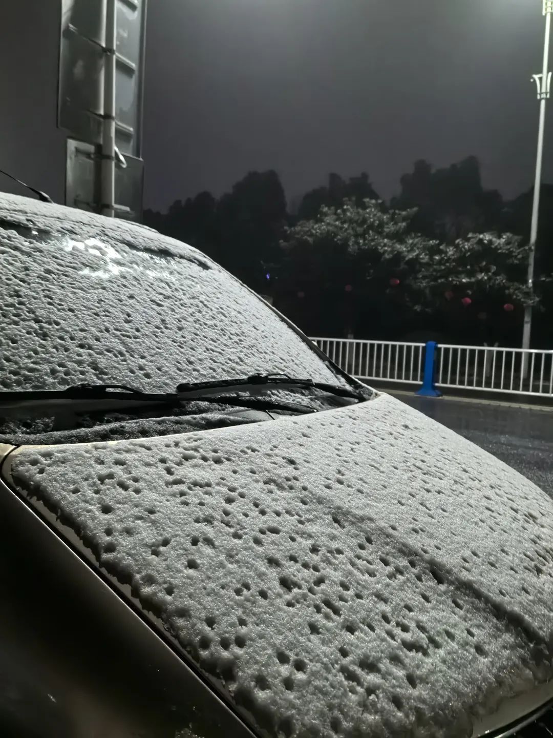 安徽这里下雪了！