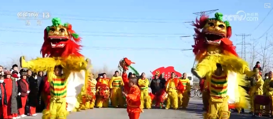 传统文化焕新风 “舞”出欢乐红火年