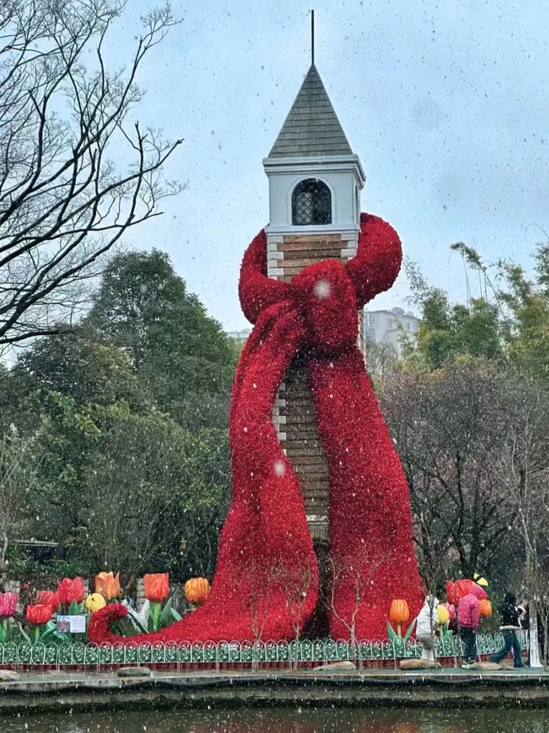 昆明，可以堆雪人啦！