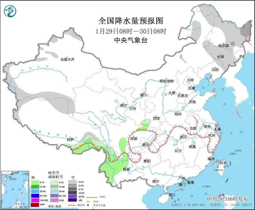 除夕日全国大部天气晴好！初二起中东部雨雪闹新春