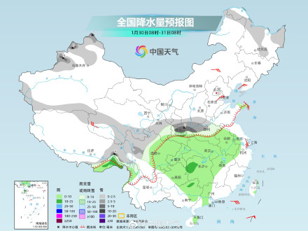 今明两天东北地区持续降雪 大年初二大范围雨雪过程开启