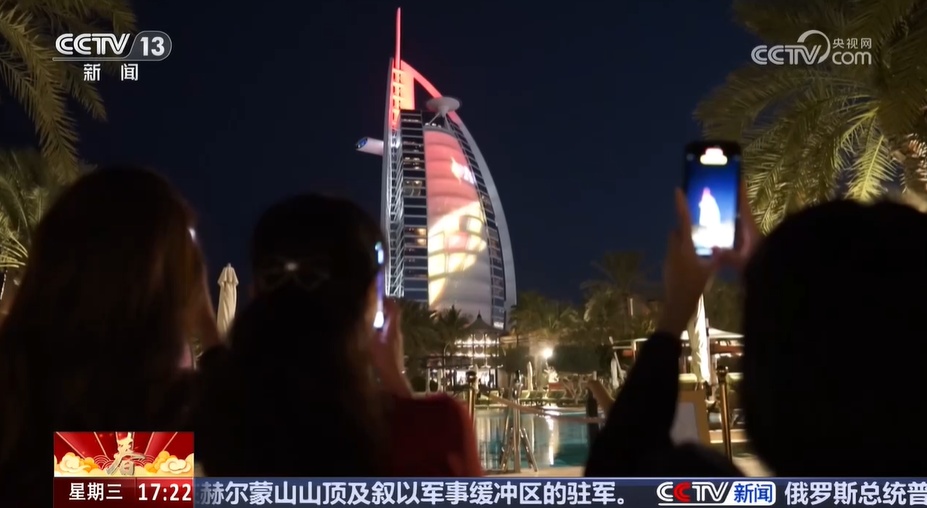 祝福中国年 多国举行春节庙会和灯光秀