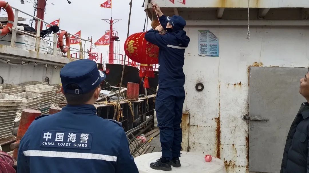 除夕，中国海警为祖国和人民守岁