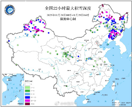 除夕全国大部气温回升 雨雪稀少