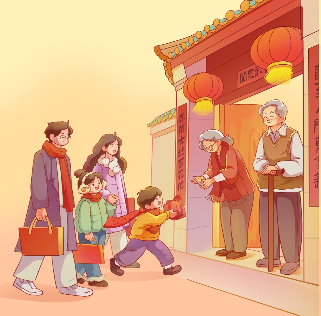 正月初二：回娘家、吃面条、元宝汤……