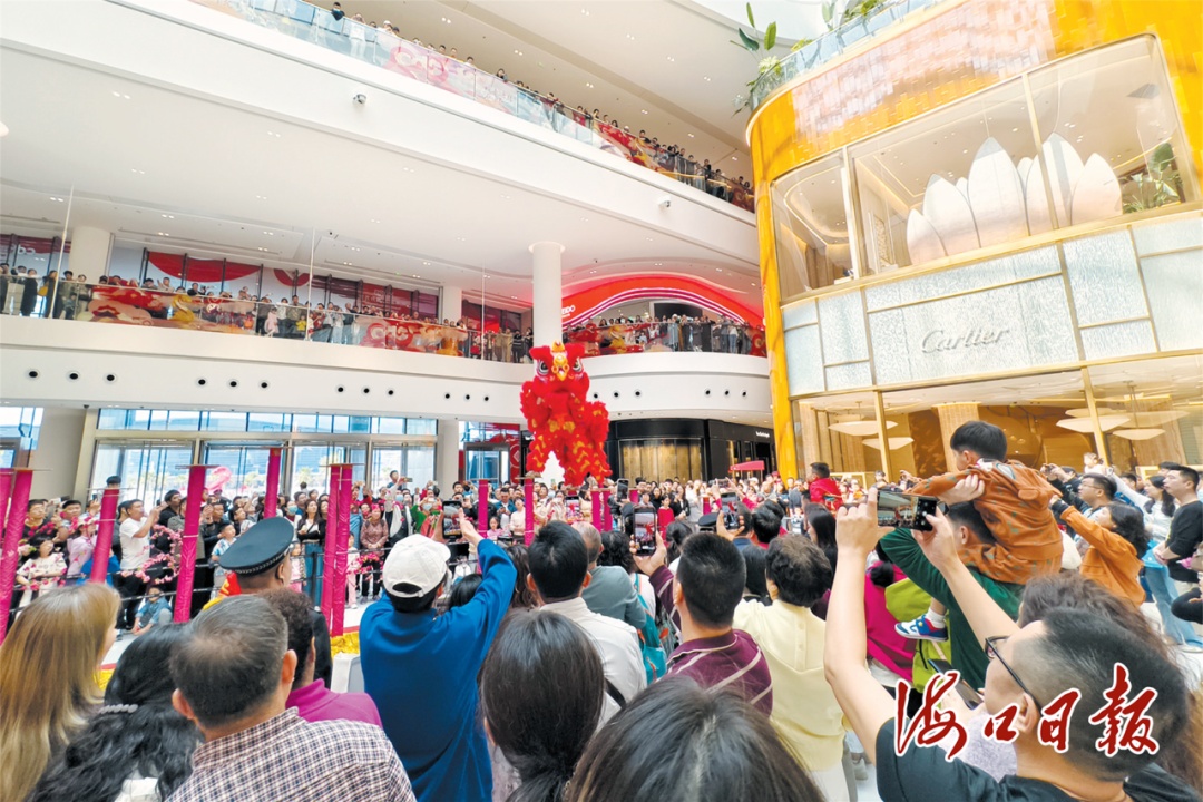 海口旅文活动精彩纷呈！新春灯展年味足 民俗展演人气旺