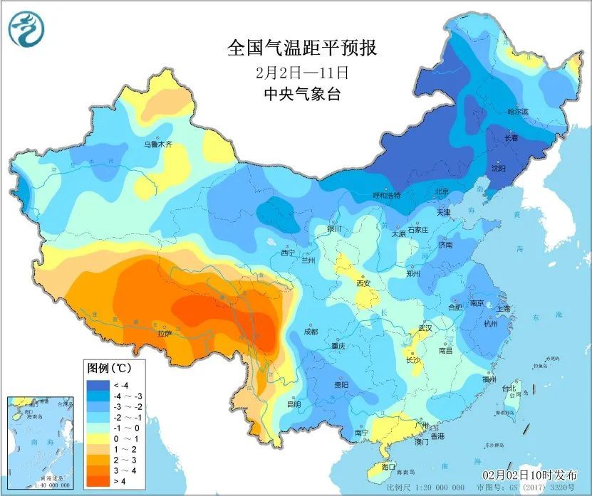 冷空气逐渐南下，上海多区已发布寒潮蓝色预警！下周二郊区有冰冻或严重冰冻