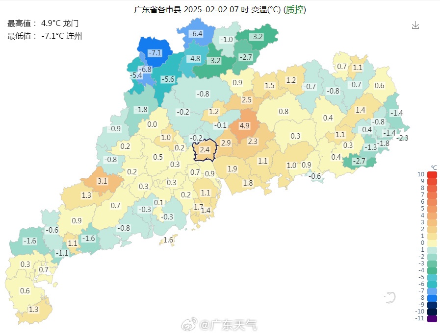 冷空气今日入粤“开工”，降温又降雨