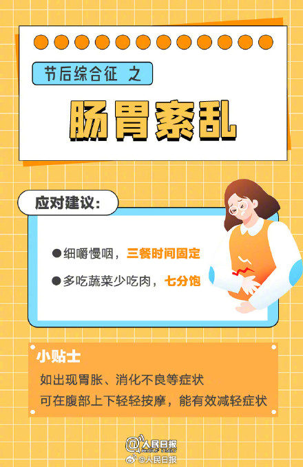 转需!9招提前应对节后综合征 转需!9招提前应对节后综合征