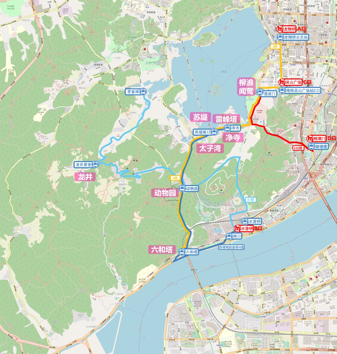 诀窍分享！抓住假期尾巴，西湖边“丝滑”出行