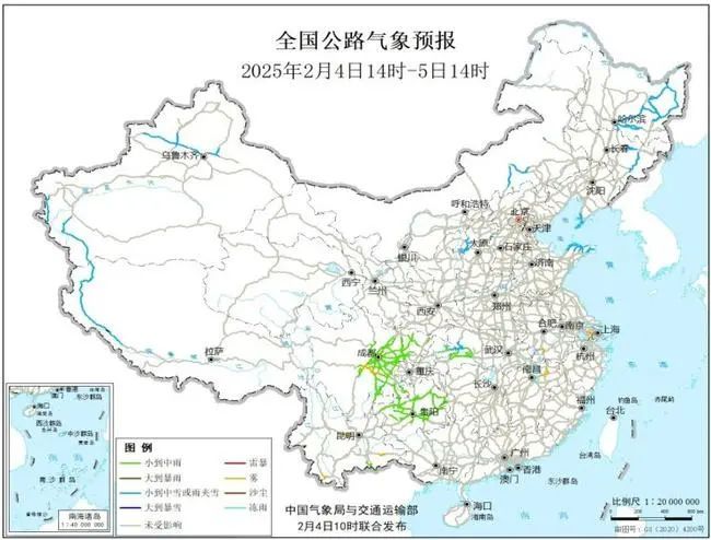 局地强降雪！这些路段要注意→