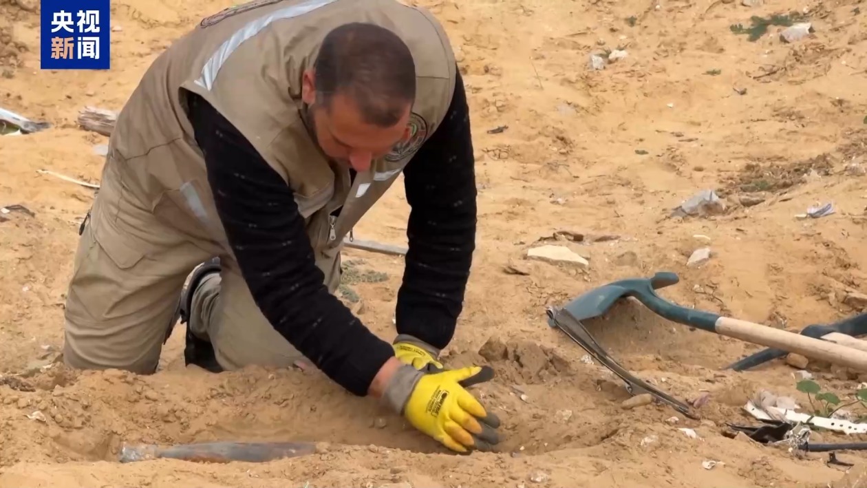 大量爆炸物遗留加沙 威胁民众生命安全