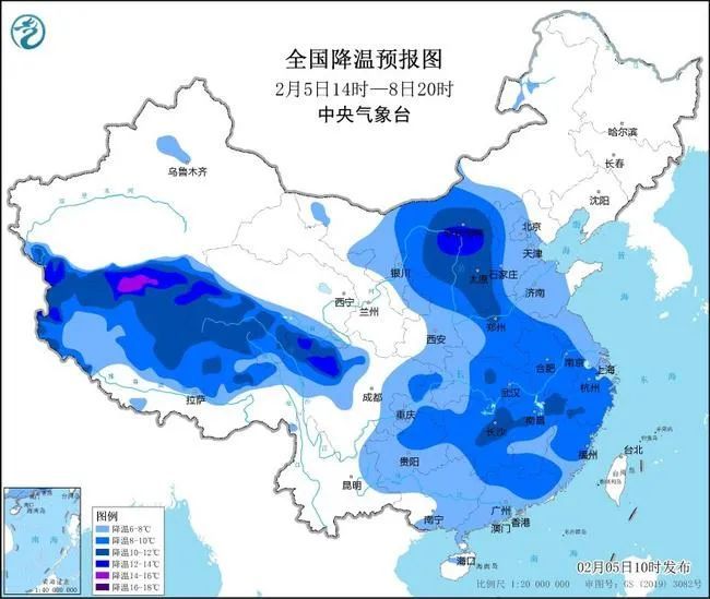 年后开工遭遇寒潮+大风双预警，阵风10级以上！这场风将刮至——