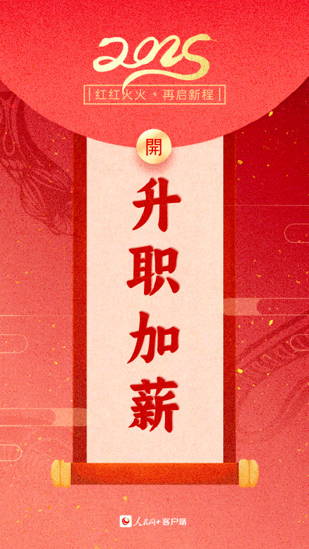新年加油向前冲！2025蛇年开工大吉