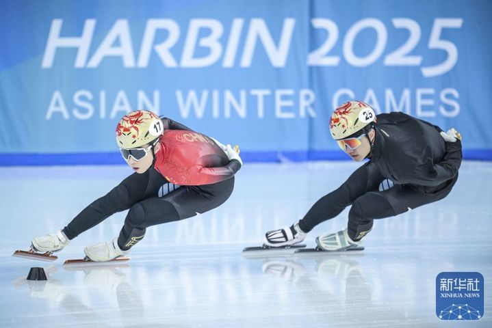 赛前训练进行时！中国短道速滑队全力备战