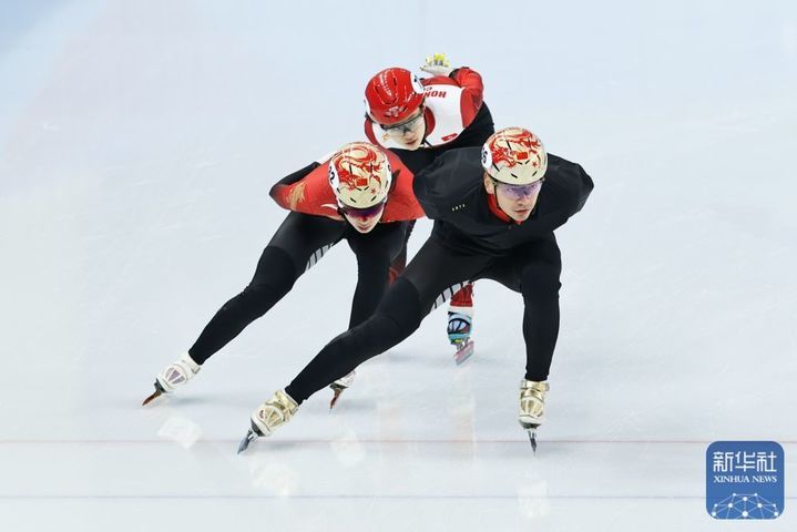 赛前训练进行时！中国短道速滑队全力备战