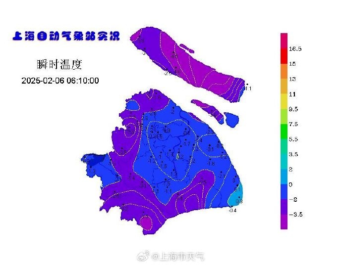 零下8℃！最强冷空气明抵沪，或有短时小雪！中央气象台寒潮、大风预警高挂！这类人群要警惕→