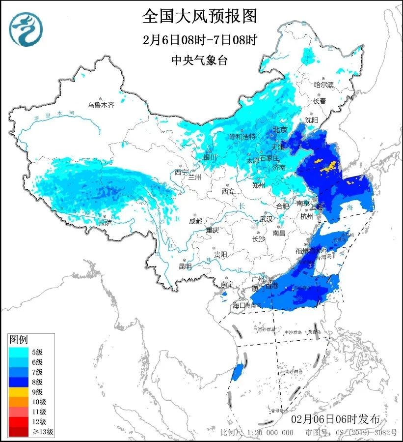 雨雨雨+雪雪雪！9至10级大风！蛇年首场寒潮来袭，这些地方注意→