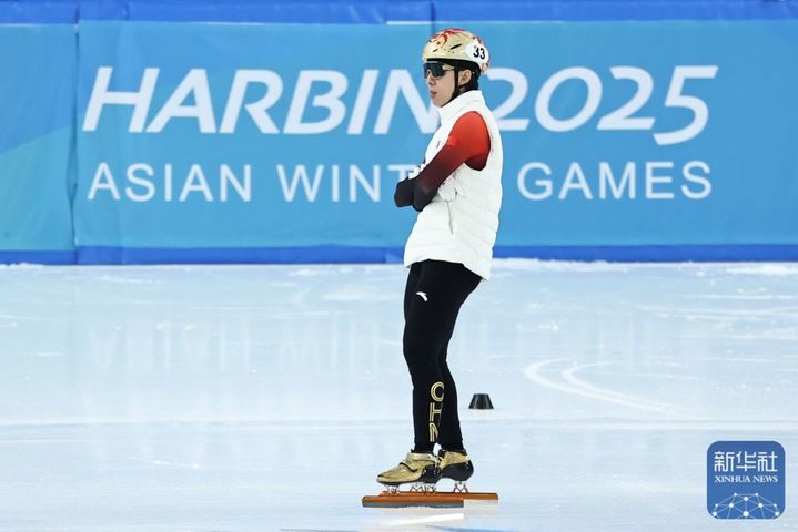 赛前训练进行时！中国短道速滑队全力备战