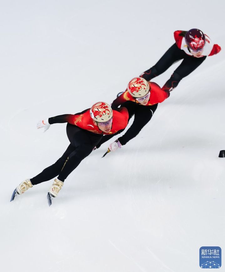 赛前训练进行时！中国短道速滑队全力备战