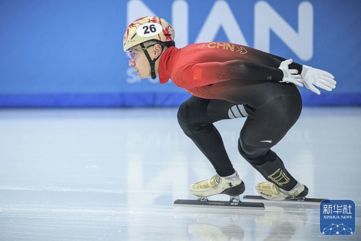 赛前训练进行时！中国短道速滑队全力备战
