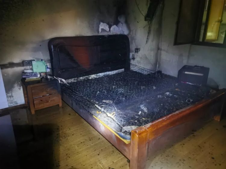 警惕！江西一居民出门不到4小时，家被烧得墙皮脱落