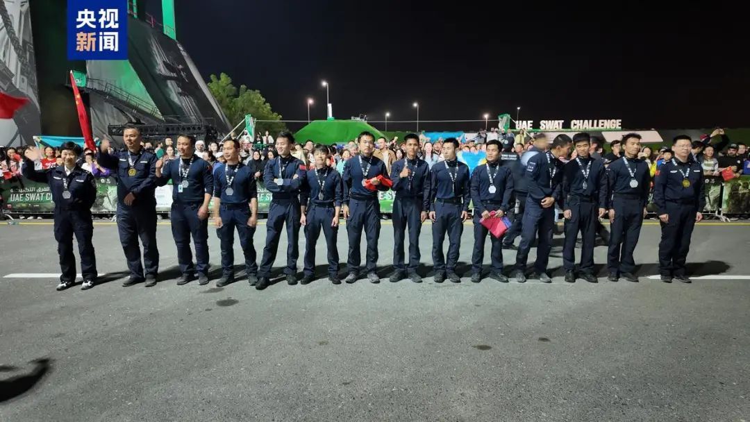 世界大赛,中国特警第一、第三! 世界大赛,中国特警第一、第三!
