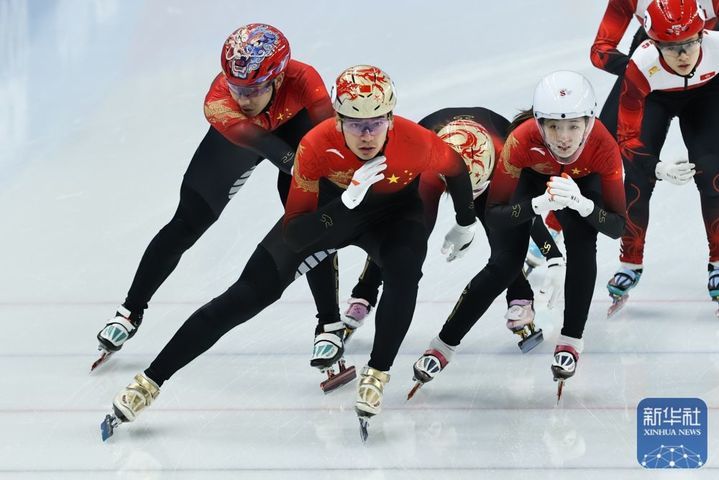 赛前训练进行时！中国短道速滑队全力备战