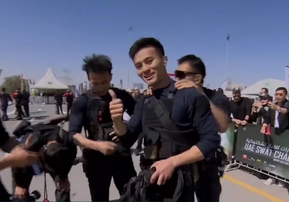 阿联酋特警挑战赛闭幕！中国B队第一 &nbsp;C队第三！