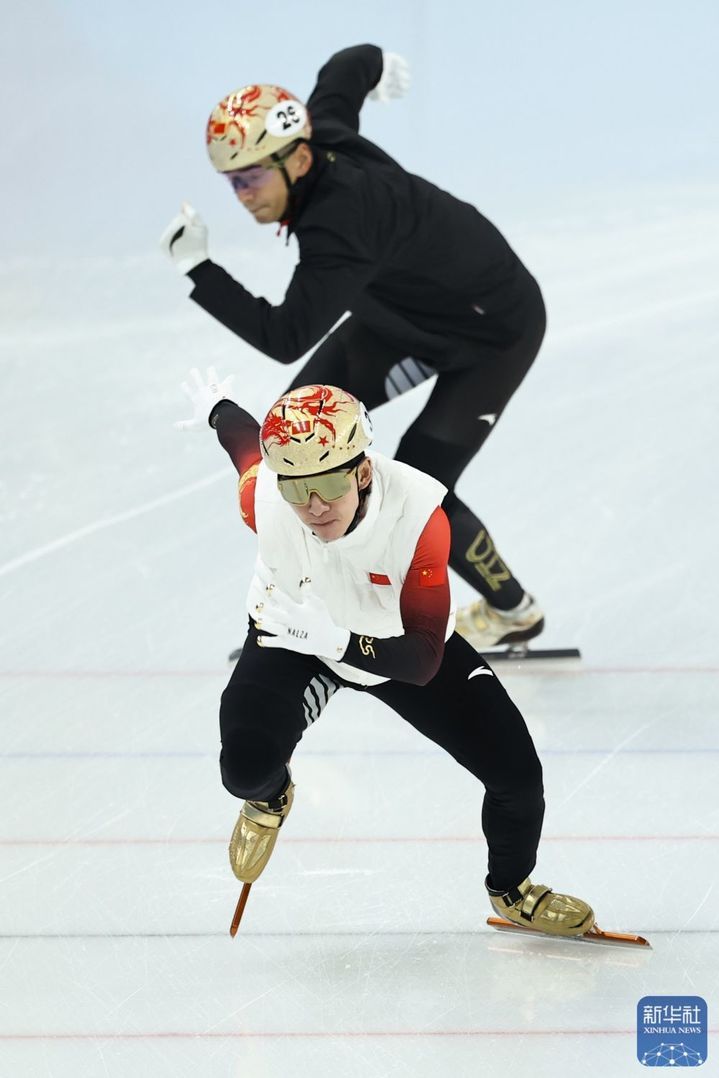 赛前训练进行时！中国短道速滑队全力备战