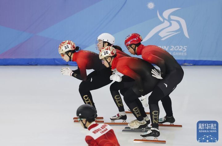 赛前训练进行时！中国短道速滑队全力备战