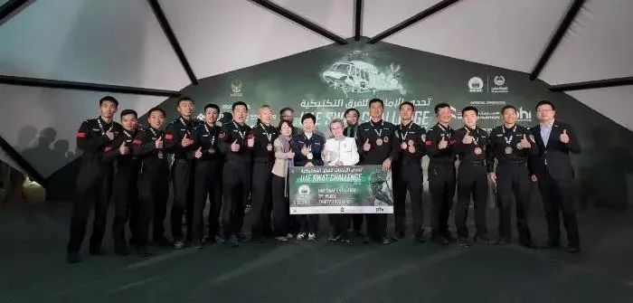 阿联酋特警挑战赛闭幕！中国B队第一 &nbsp;C队第三！