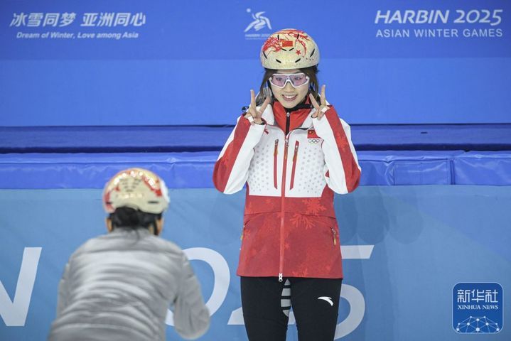 赛前训练进行时！中国短道速滑队全力备战