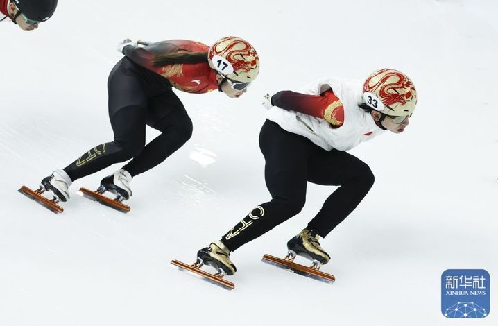 赛前训练进行时！中国短道速滑队全力备战