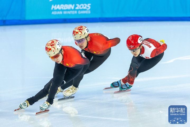 赛前训练进行时！中国短道速滑队全力备战