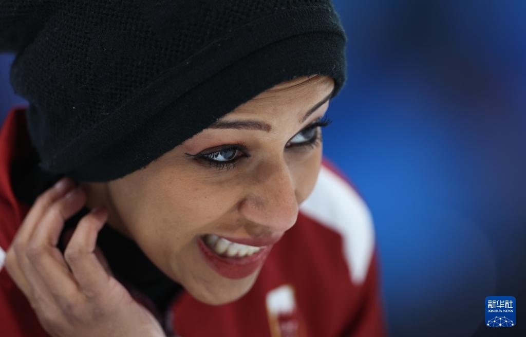 亚冬会冰壶——混双循环赛:中国队胜卡塔尔队 亚冬会冰壶——混双循环赛:中国队胜卡塔尔队