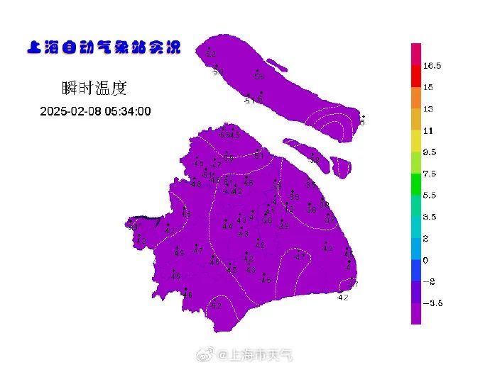 “冰箱比天气暖和！”上海今天冻得发紫！寒潮何时收尾？