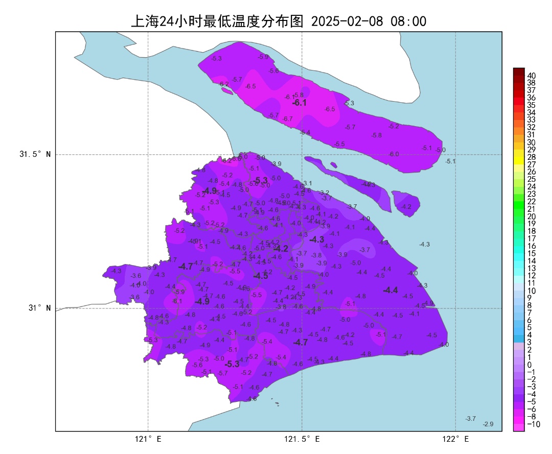 上海35年来同期最冷早晨，池塘水面都冻住！下周阴雨模式开启，“湿冷攻击”又要来了