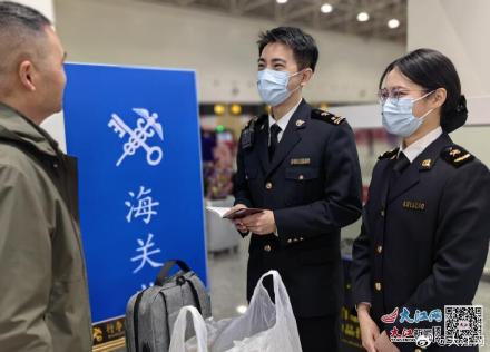 春运以来南昌昌北机场出入境人员突破1万人次