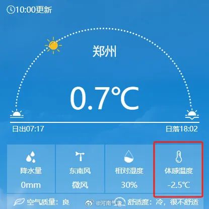 下周二河南多地有雨，局地有雪